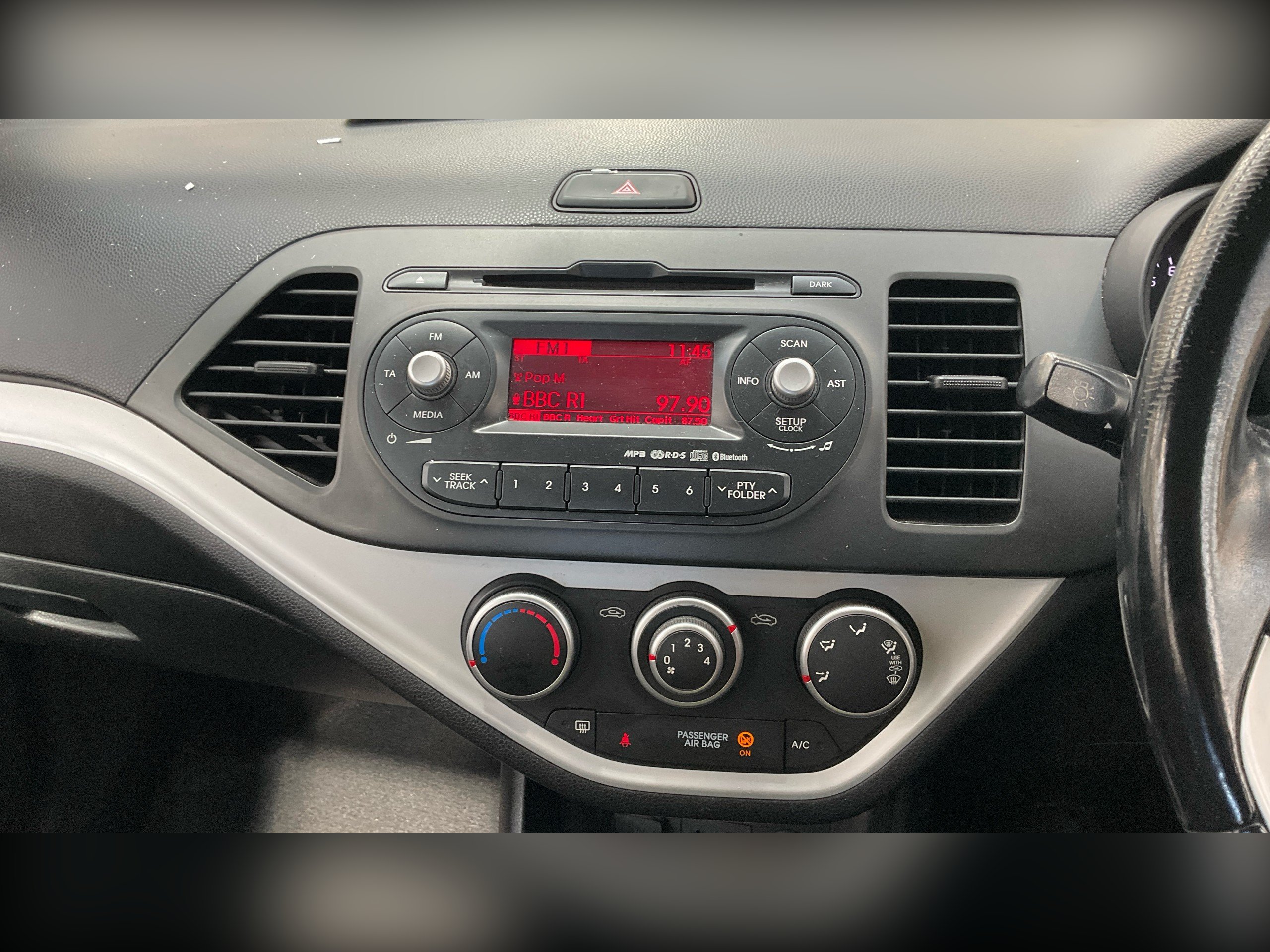 KIA PICANTO 1.0 VR7 HATCHBACK 5DR PETROL MANUAL EURO 5 68 BHP 4,595 MAKE...